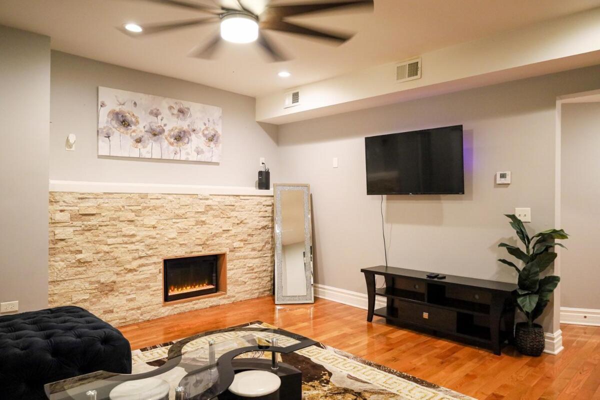 Апартаменты Gorgeous 4Bdr In Chicago,15Mins From Dwtn Экстерьер фото